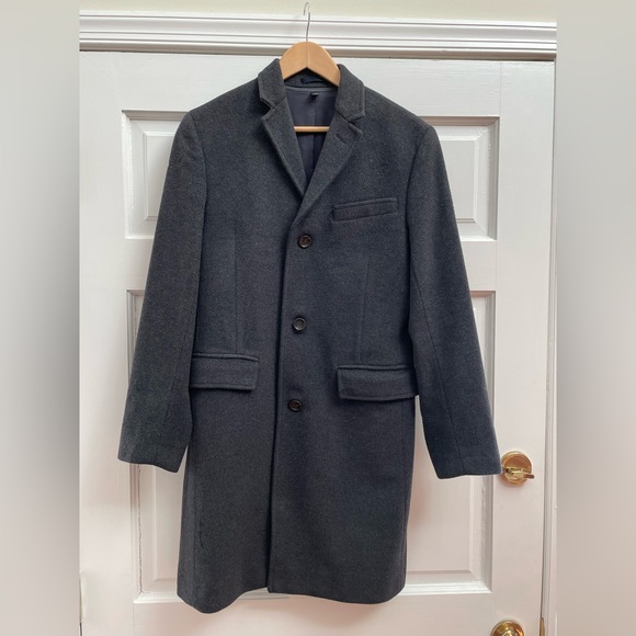 J. Crew Wool/Cashmere Ludlow Topcoat - Picture 1 of 5